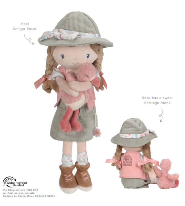 LITTLE DUTCH Lėlė reindžerė Rosa 35cm - Image 7