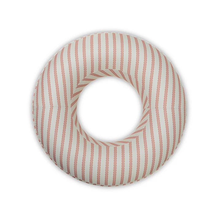 Swim Essentials aukščiausios kokybės plaukimo ratas – mėlynas/smėlinis – Saint Tropez – Ø 120 cm - Image 2