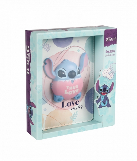 Coolpack STITCH užrašų knygelė Squishy 3D B6 formatas
