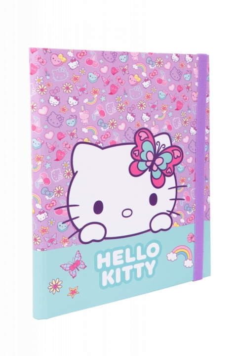 Coolpack HELLO KITTY kartoninis aplankas su gumele- A5 formatas