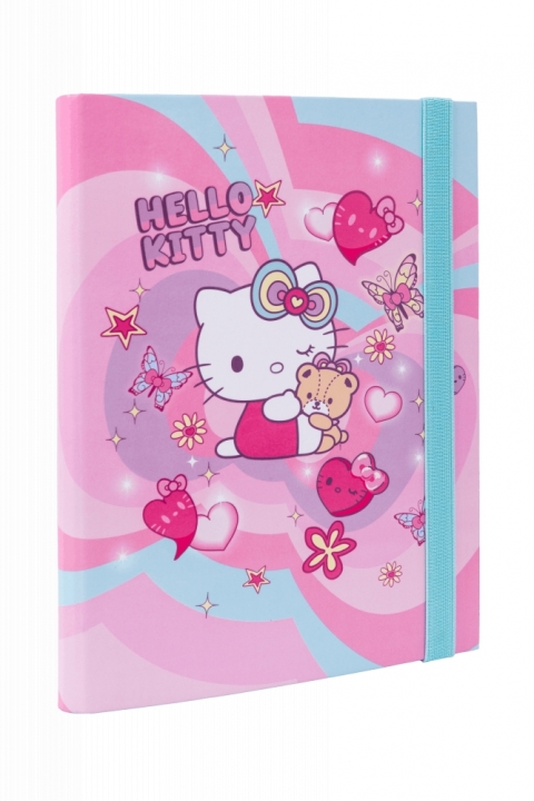 Coolpack HELLO KITTY kartoninis aplankas su gumele- A5 formatas