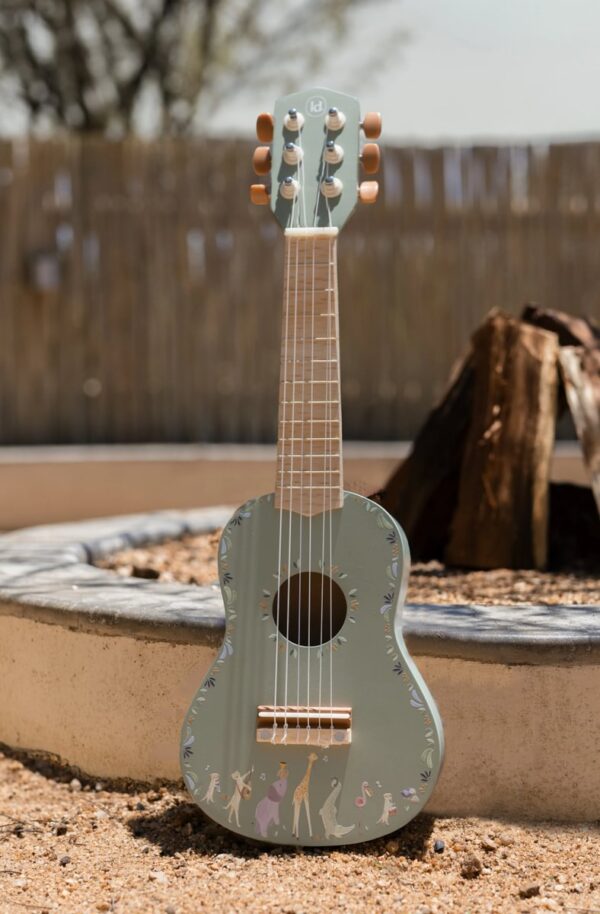 Little Dutch gitara Safari Friends,žalia - Image 8