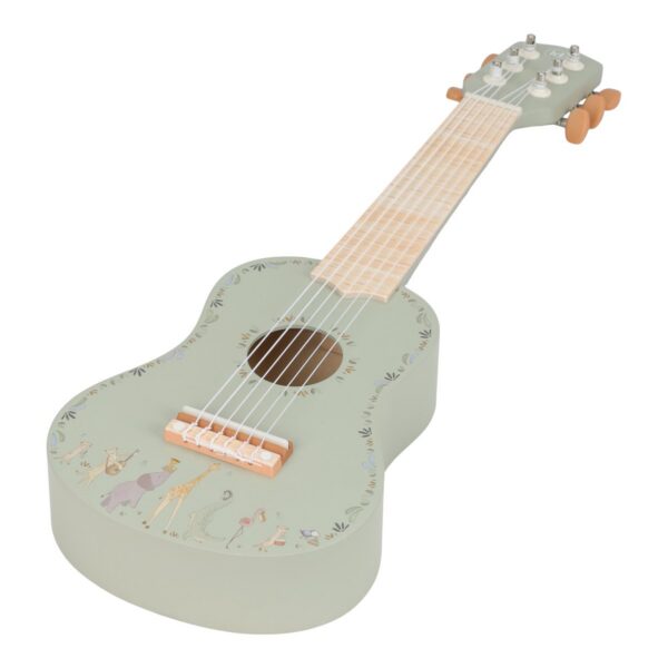 Little Dutch gitara Safari Friends,žalia - Image 2