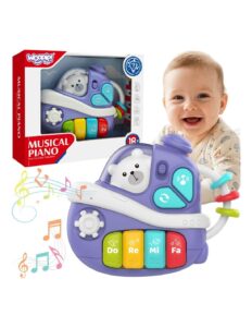 WOOPIE Interaktyvus muzikinis pianinas „Laivelis“