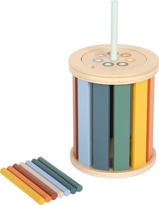 Small foot Montessori rūšiavimo žaidimas su būgnu - Image 3