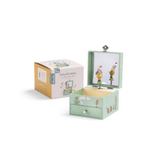 Moulin Roty Muzikinė papuošalų dėžutė „Trois Petits Lapins“