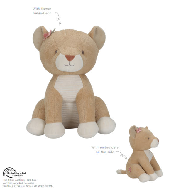 Little Dutch minkštas žaislas „Liūtė XL“, 60 cm - Image 9