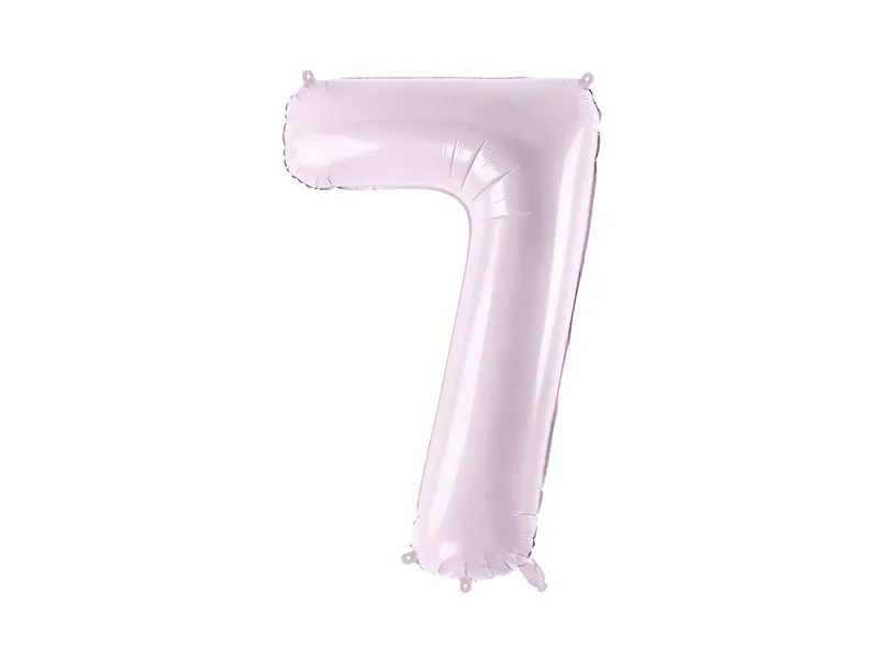 Folijos balionas „7“, 72 cm, violetinis