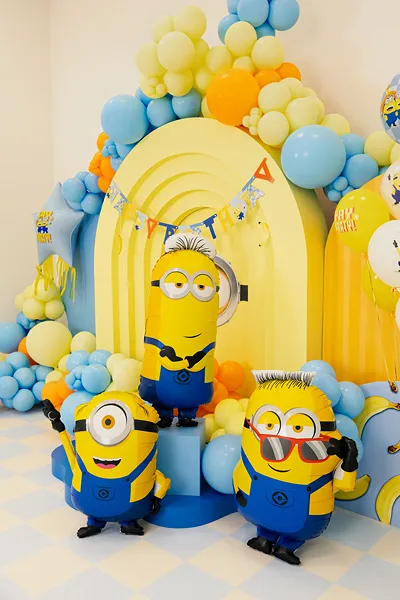 Folinis balionas Minion Mel, 72x64 cm, mišrus - Image 2