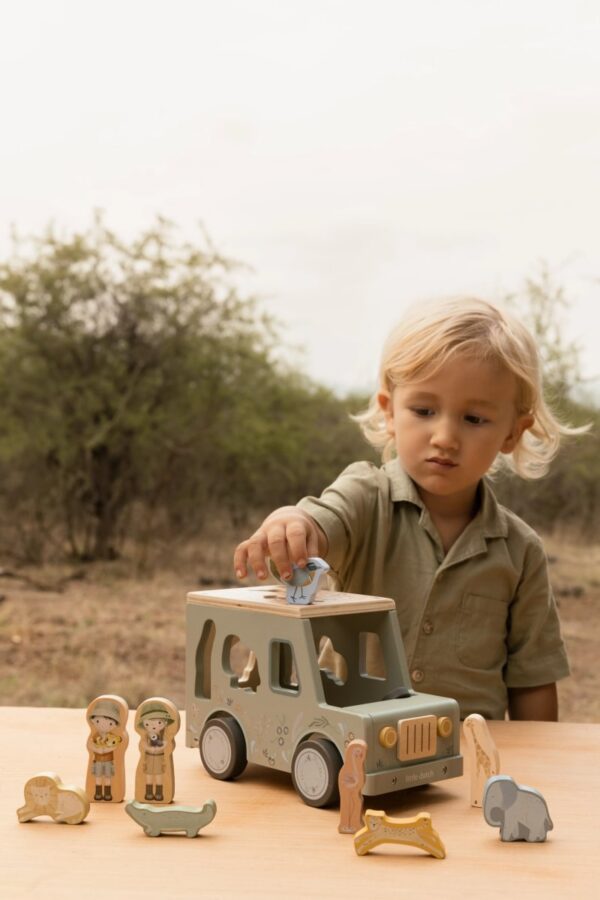 LITTLE DUTCH figūrų rūšiuoklė Safari Friends - Image 10