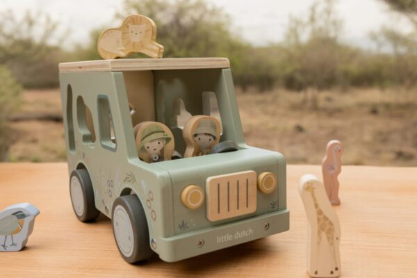 LITTLE DUTCH figūrų rūšiuoklė Safari Friends - Image 11