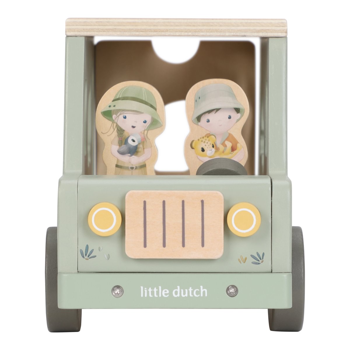 LITTLE DUTCH figūrų rūšiuoklė Safari Friends - Image 4