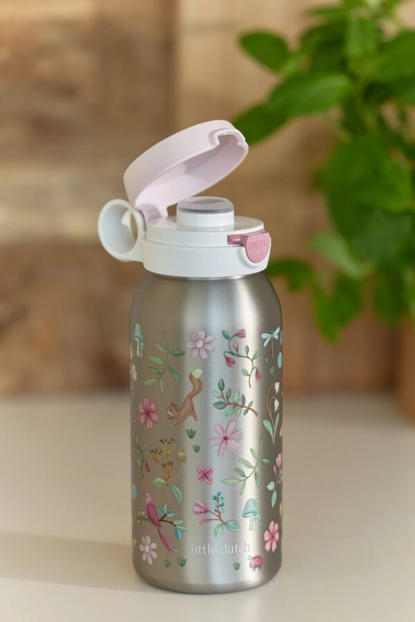 Little Dutch termo buteliukas su atlenkiamu dangteliu „Fairy Garden“ 500 ml - Image 5