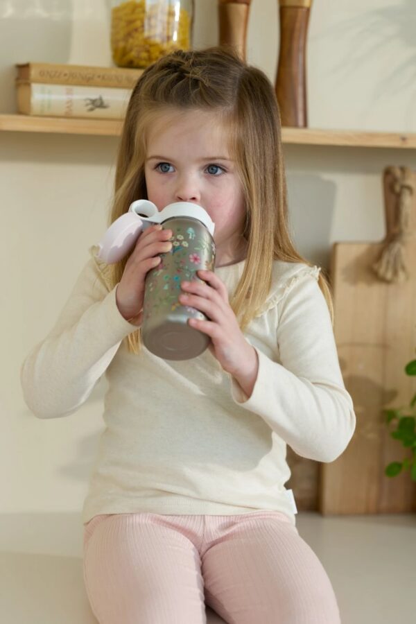 Little Dutch termo buteliukas su atlenkiamu dangteliu „Fairy Garden“ 500 ml - Image 3